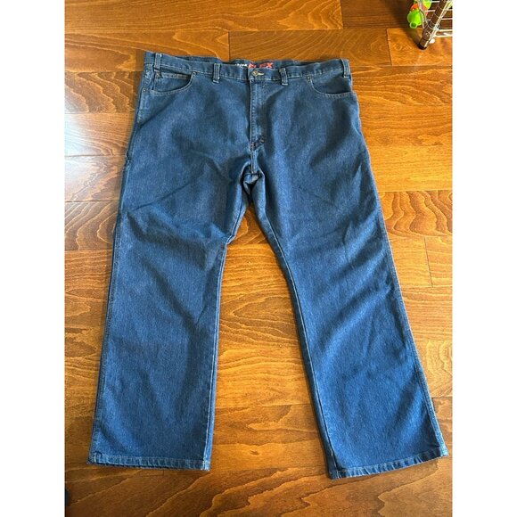 Dixies FLEX Relaxed Fit Carpenter Jeans Denim Medium Wash Mens Sz 42X30 - Picture 7 of 8